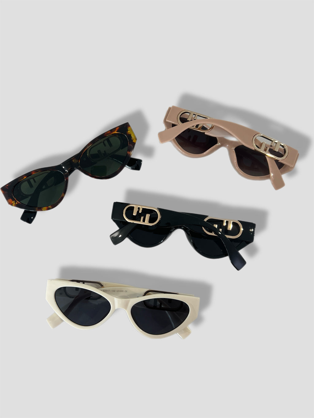FF CAT EYE Block Colour Sunglasses  image 0