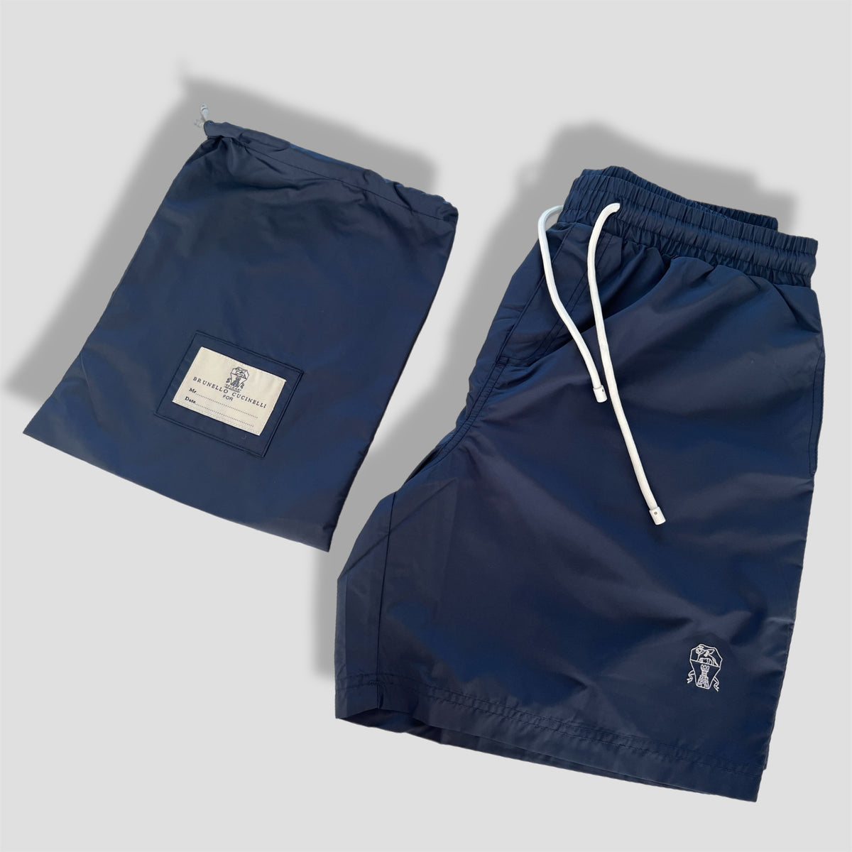 BRUNO Men's Swimming Shorts with Matching Pouch image 8