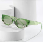 RENE Cat Eye Sunglasses with Snake Detail image 3