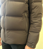 MENS Fitted Waterproof Coat in Mocha with Seamless Zip  image 4