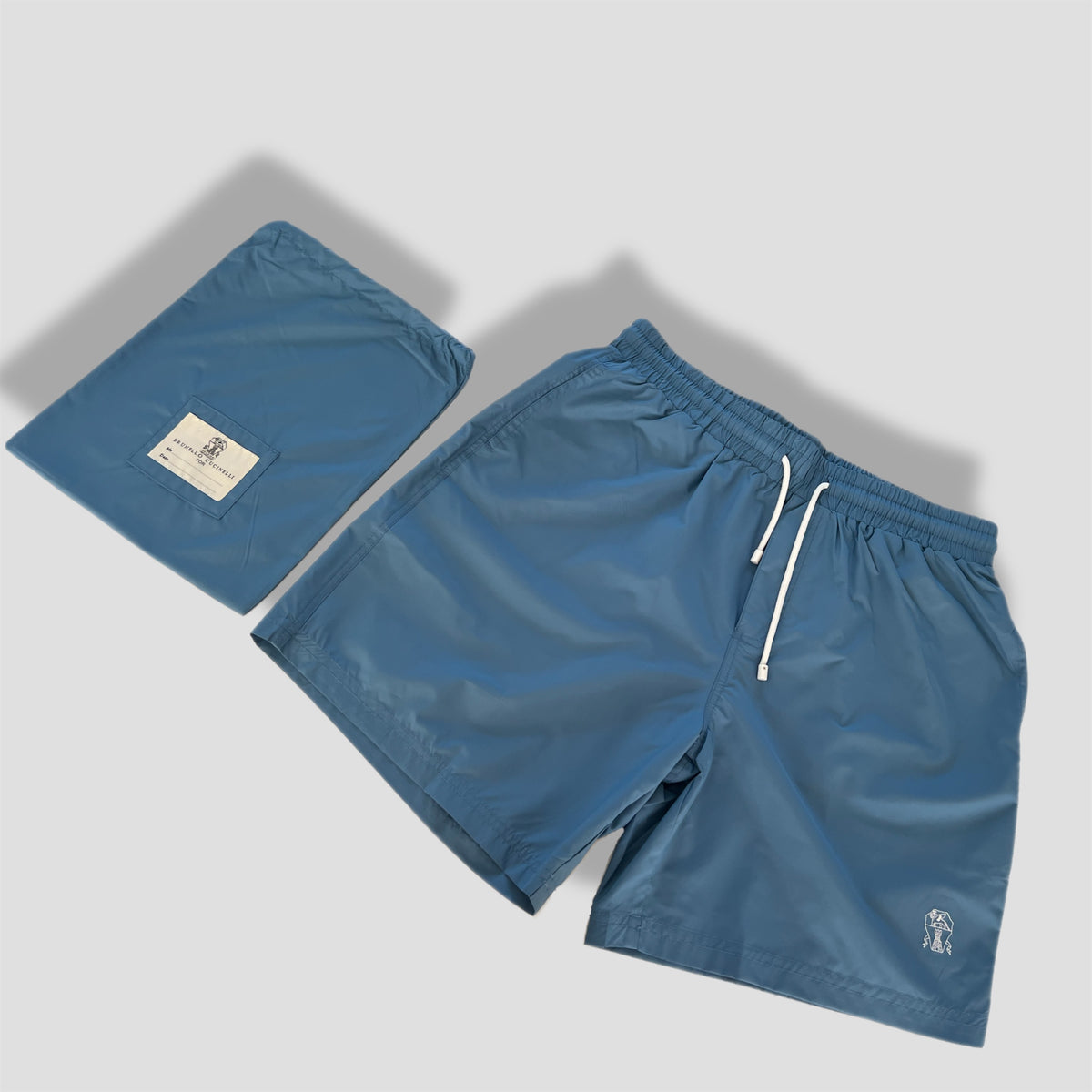 BRUNO Men's Swimming Shorts with Matching Pouch image 4