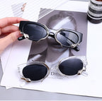 RENE Cat Eye Sunglasses with Snake Detail image 4