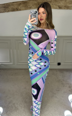 EMILIO Vivara Print Mesh Dress - LIMITED image 4