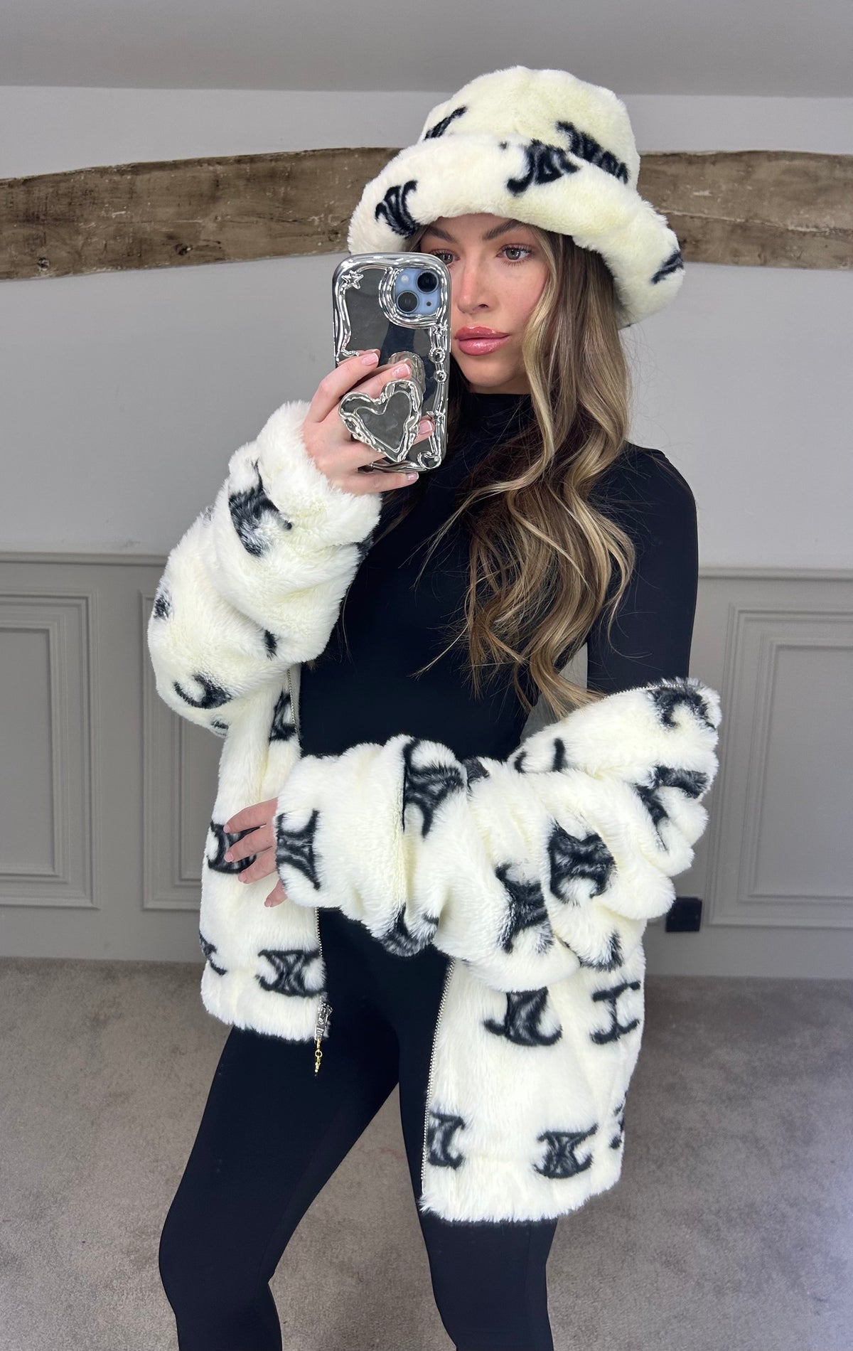 CEL Faux Fur Bucket Hat - Limited  image 0