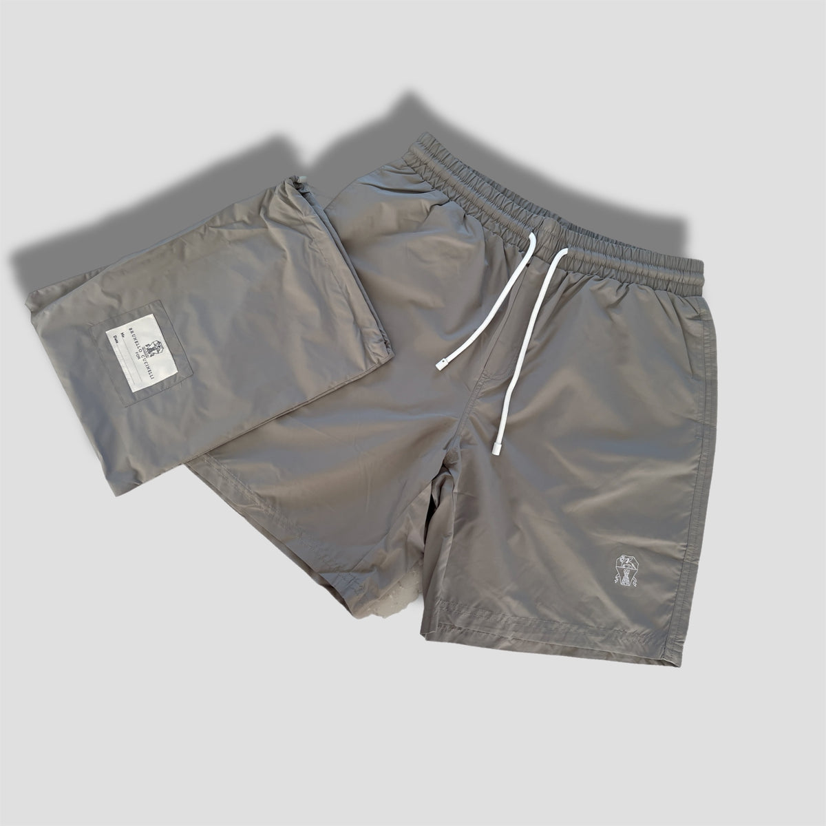 BRUNO Men's Swimming Shorts with Matching Pouch image 1
