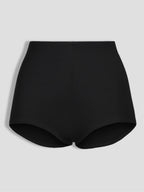 The PERFECT Illusion Crepe Sculpted Black Full Coverage Shorts image 1