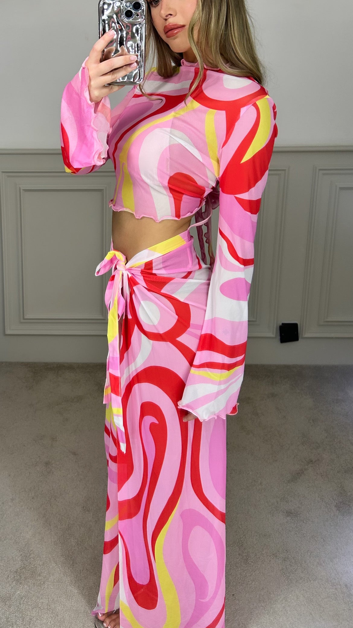 EMILIO Pink & Yellow Two Piece - LIMITED image 4