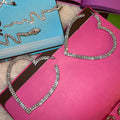 HEART Diammonte Large Hoop Earrings 💞 image 0