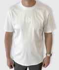 MENS Louis Raised Monogram T-shirt White image 0