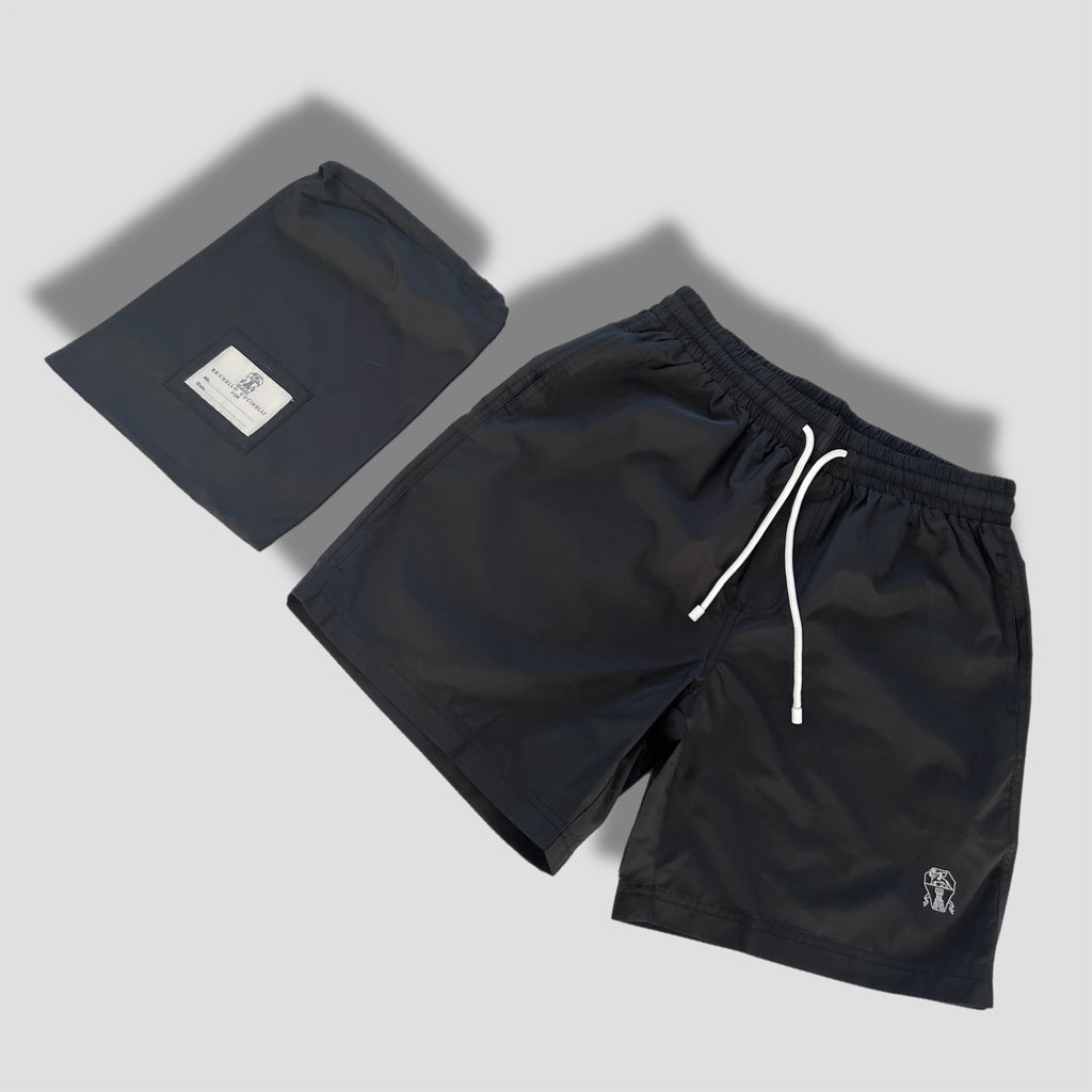 BRUNO Men's Swimming Shorts with Matching Pouch image 3