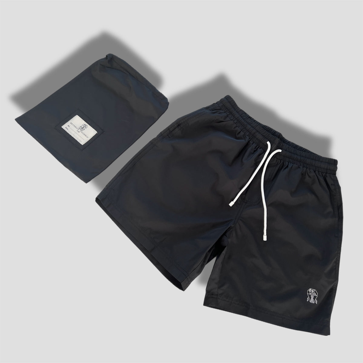 BRUNO Men's Swimming Shorts with Matching Pouch image 3