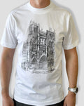 MENS H Church Print White T-shirt  image 0