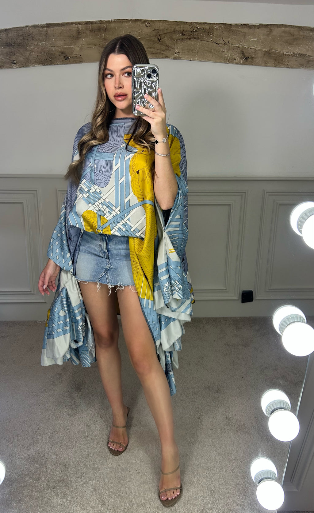H Blue Silky Kaftan - Limited  image 1