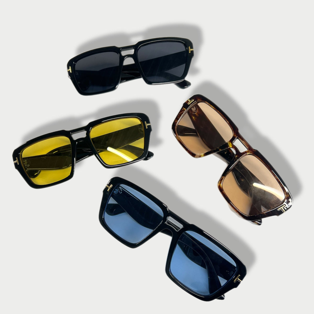 TOM Square Tinted Frame Sunglasses  image 0