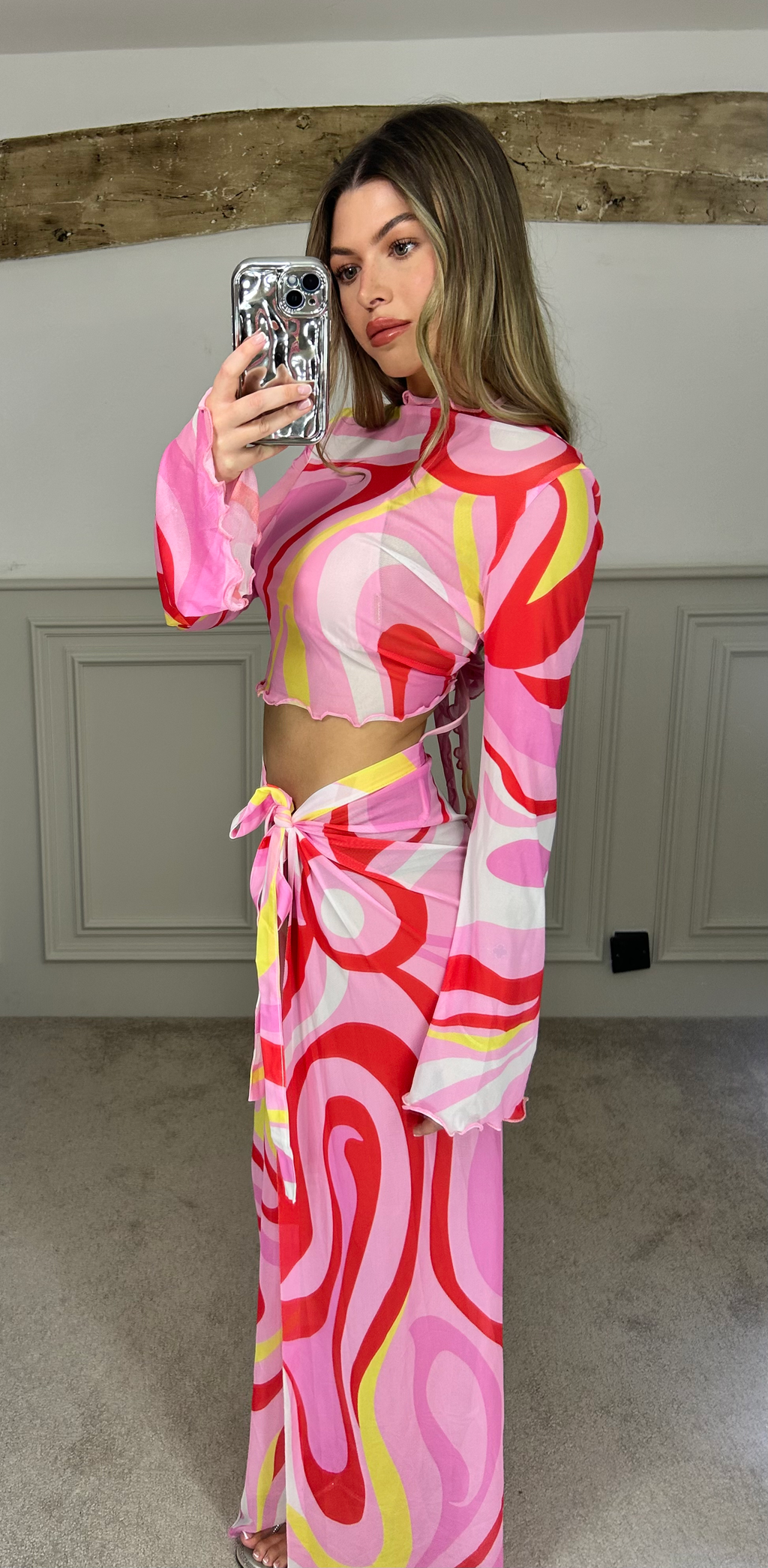 EMILIO Pink & Yellow Two Piece - LIMITED image 5
