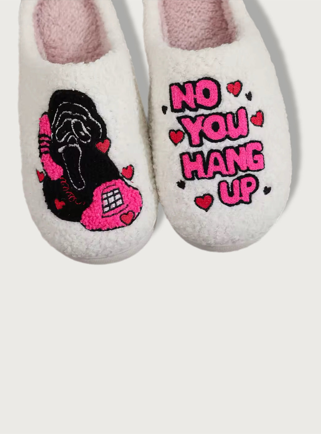 HALLOWEEN Slippers " No You Hang Up" image 1