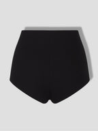 The PERFECT Illusion Crepe Sculpted Black Full Coverage Shorts image 2
