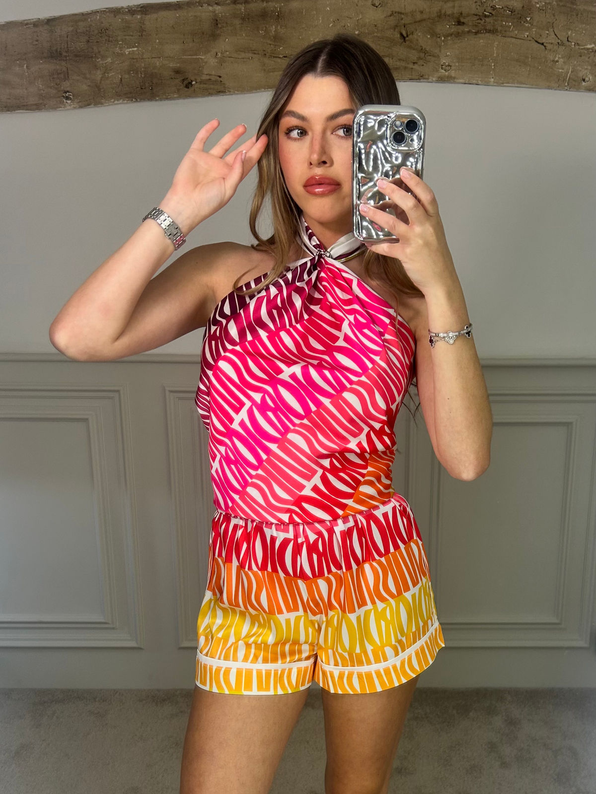 MISS CD Multicoloured Scarf 90cm - LIMITED  image 9