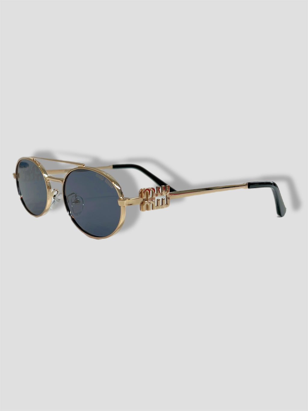 MUI Round Metal Sunglasses image 1
