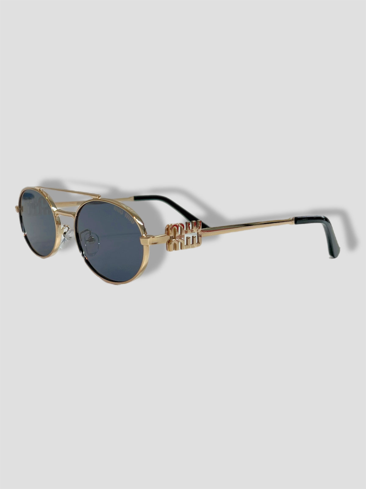 MUI Round Metal Sunglasses image 1