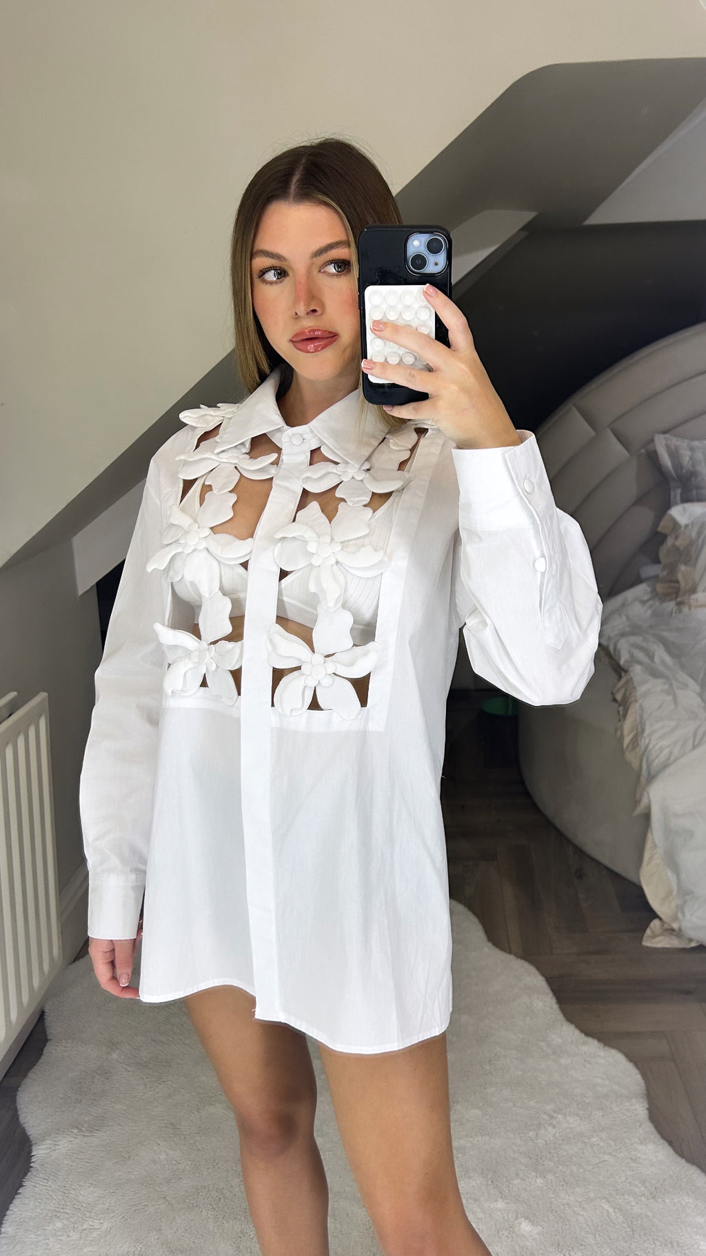 VALENTINE Floral Cut Shirt - Limited  image 3