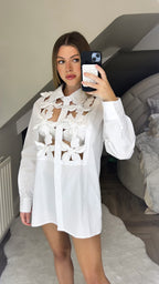VALENTINE Floral Cut Shirt - Limited  image 3