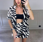 ROBERTO Zebra Print Silk Set  image 5