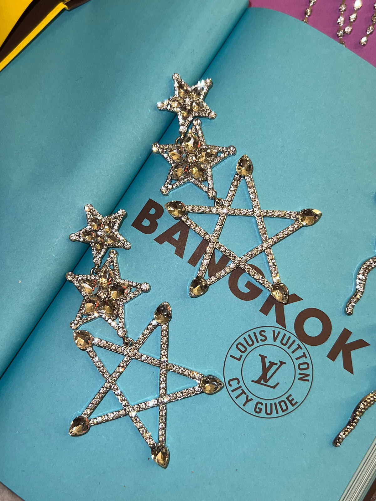 Super Star Crystal Earrings 💫 image 1