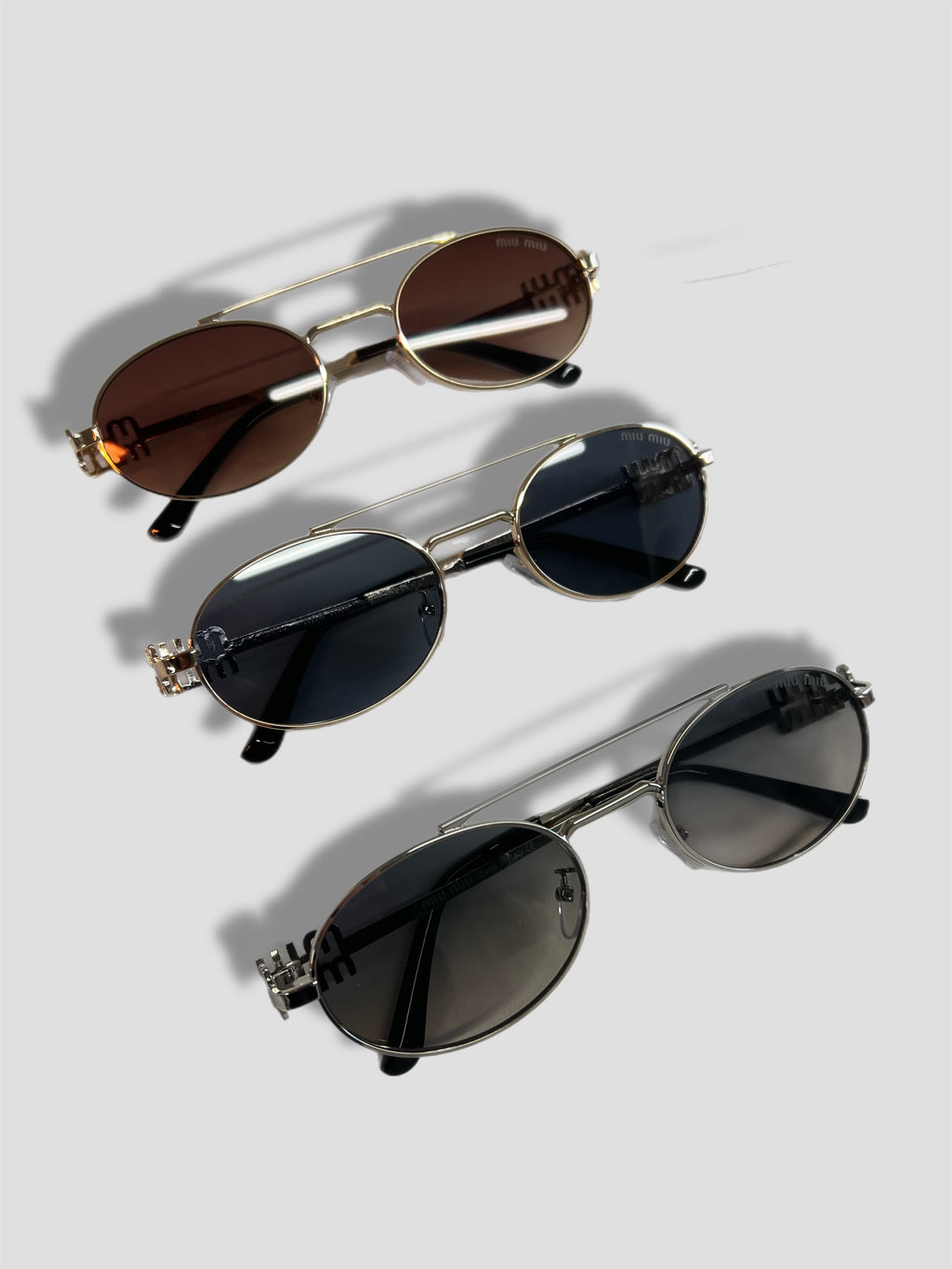 MUI Round Metal Sunglasses image 3